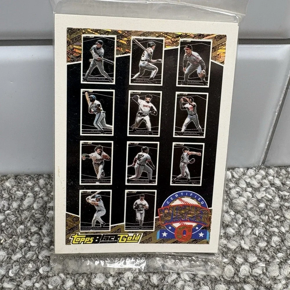 Topps Black Gold Sealed Packs Various 90s Dates VTG All‎ Sealed Inserts Collect